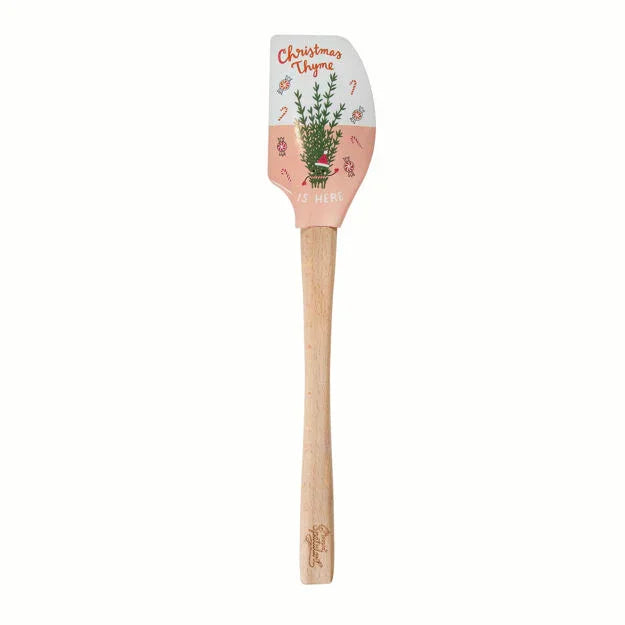 Spatulart Christmas Thyme Holiday Spatula - Marcel’s Culinary Experience