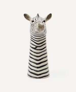 Quail Ceramics Zebra Flower Vase - Marcel’s Culinary Experience