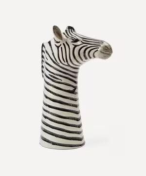 Quail Ceramics Zebra Flower Vase - Marcel’s Culinary Experience