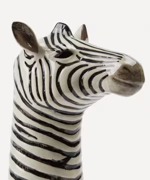 Quail Ceramics Zebra Flower Vase - Marcel’s Culinary Experience