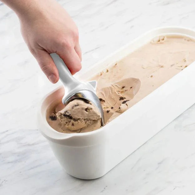 Tovolo Tilt Up Ice Cream Scoop White - Marcel’s Culinary Experience