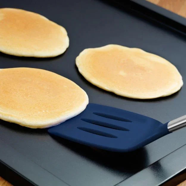 Tovolo SILICONE SLOTTED TURNER DEEP INDIGO - Marcel’s Culinary Experience