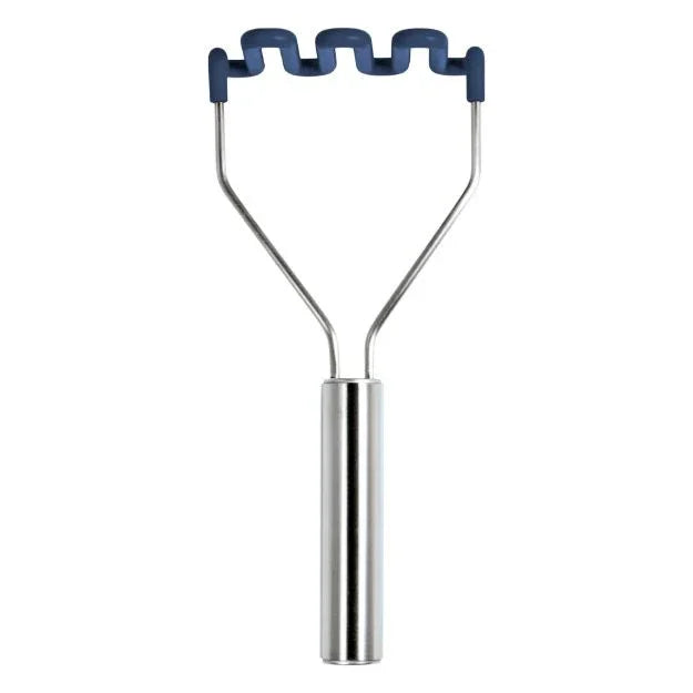 Tovolo Silicone Potato Masher SS Handle Deep Indigo - Marcel’s Culinary Experience