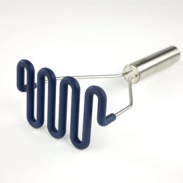 Tovolo Silicone Potato Masher SS Handle Deep Indigo - Marcel’s Culinary Experience