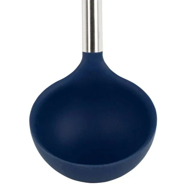 Tovolo Silicone Ladle SS Handle Deep Indigo - Marcel’s Culinary Experience