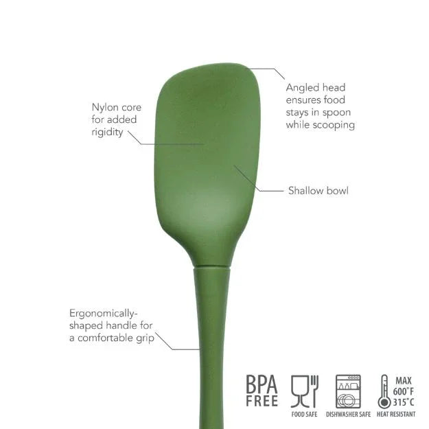 Tovolo FLEX-CORE SPOONULA ALL SILICONE PESTO - Marcel’s Culinary Experience