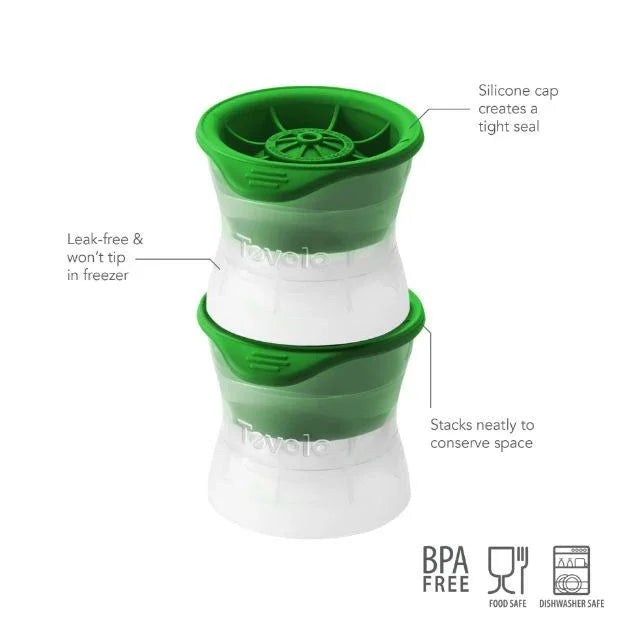 Tovolo Golf Ball Ice Molds - Set of 2 - Marcel’s Culinary Experience