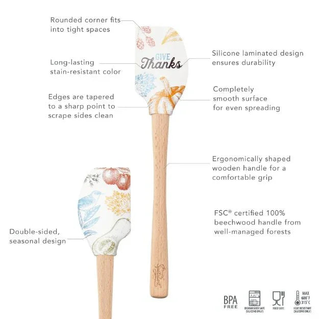 Spatulart Large Give Thanks - Marcel’s Culinary Experience