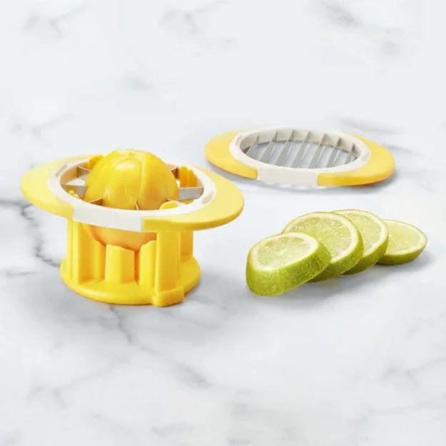 Tovolo Citrus Slicer and Wedger - White/Yellow - Marcel’s Culinary Experience