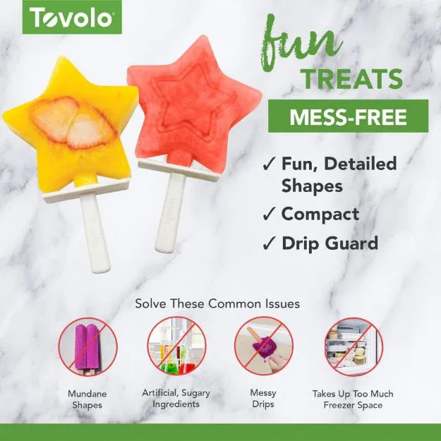 Tovolo Pop Molds Star Stackable S/4 Assorted - Marcel’s Culinary Experience