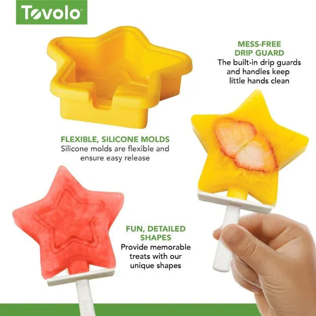 Tovolo Pop Molds Star Stackable S/4 Assorted - Marcel’s Culinary Experience