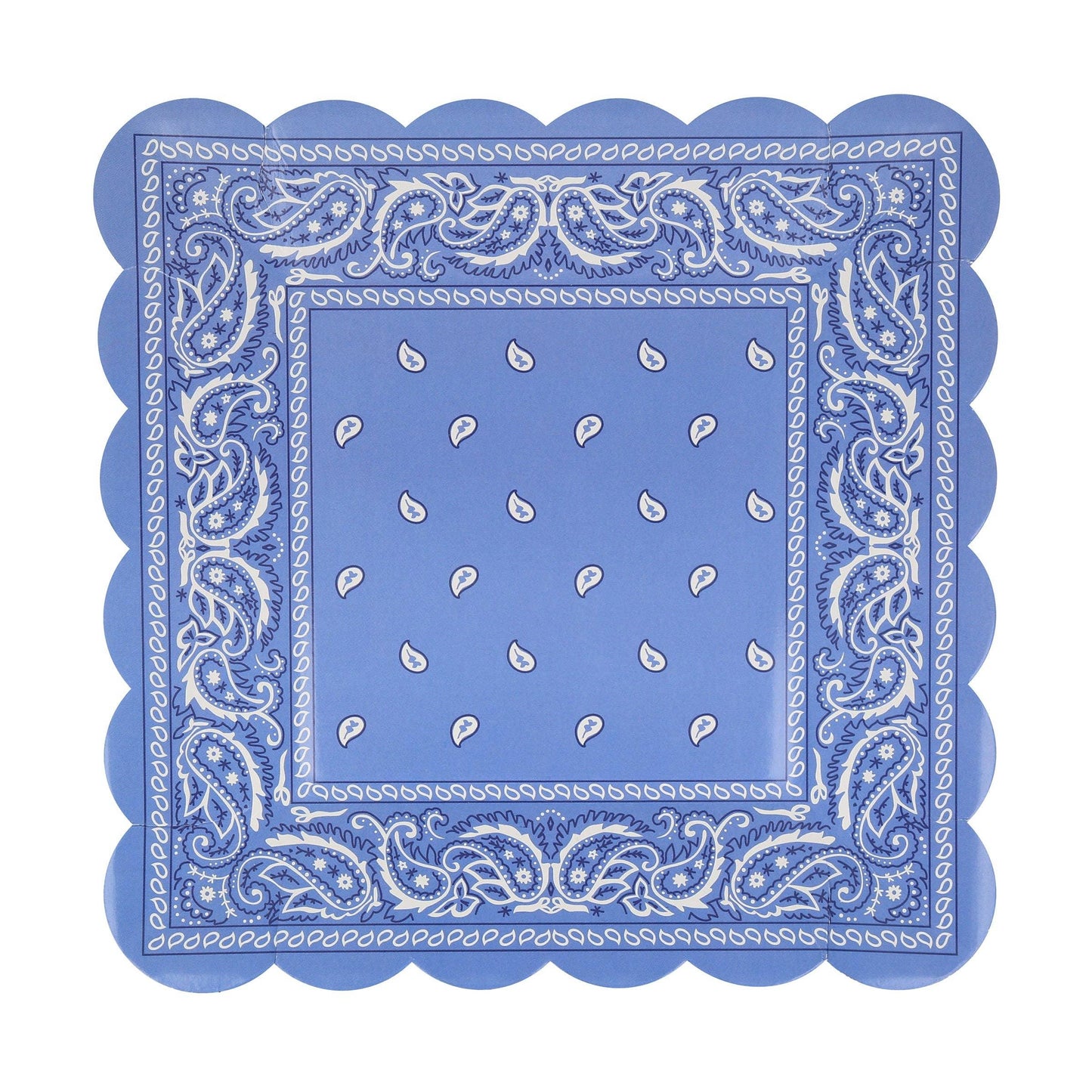 Meri Meri  Western Bandana Square Plates