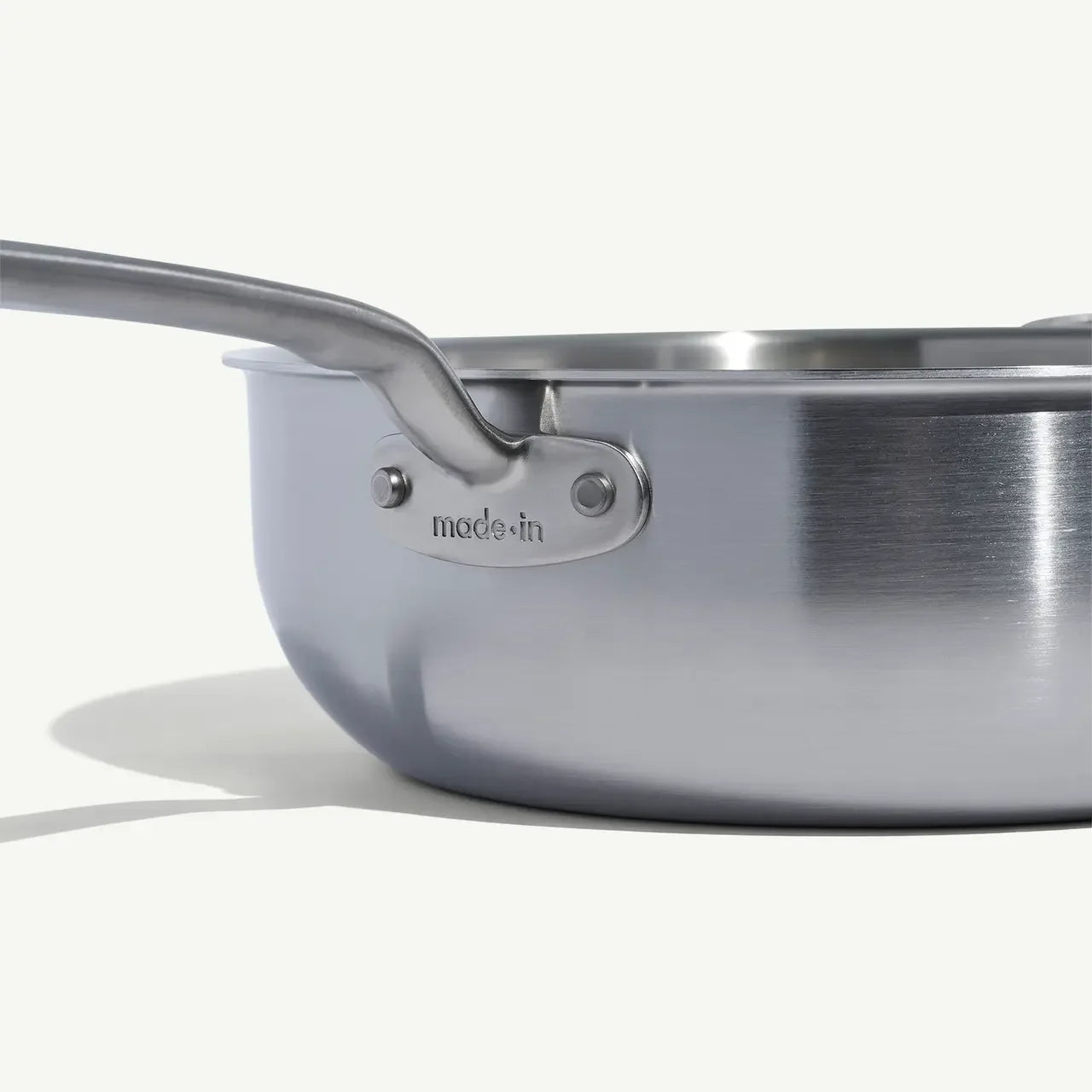 Made In Stainless Clad Saucier