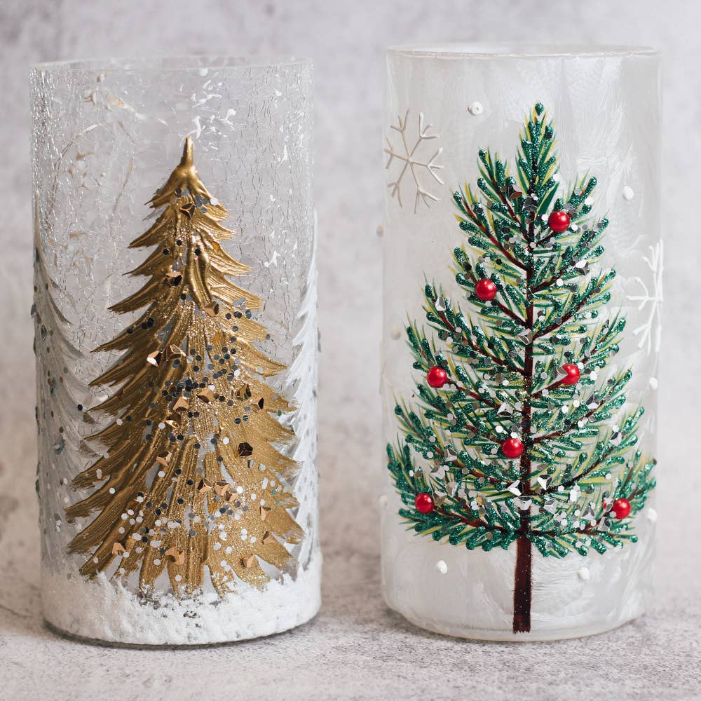Christmas Tree LED Pillar