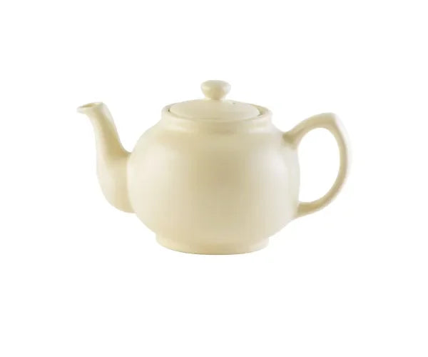Price & Kensington 6 Cup Tea Pot - Matte Cream