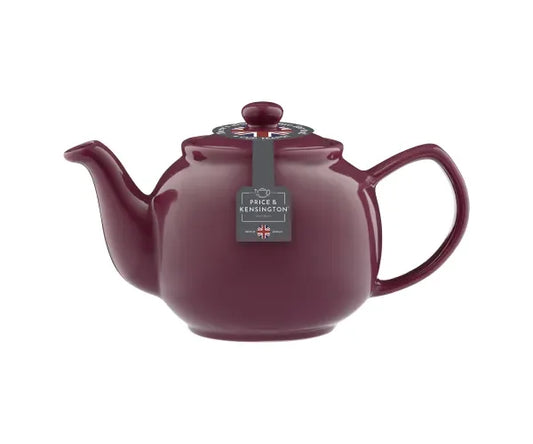 Price & Kensington 6 Cup Tea Pot - Deep Magenta