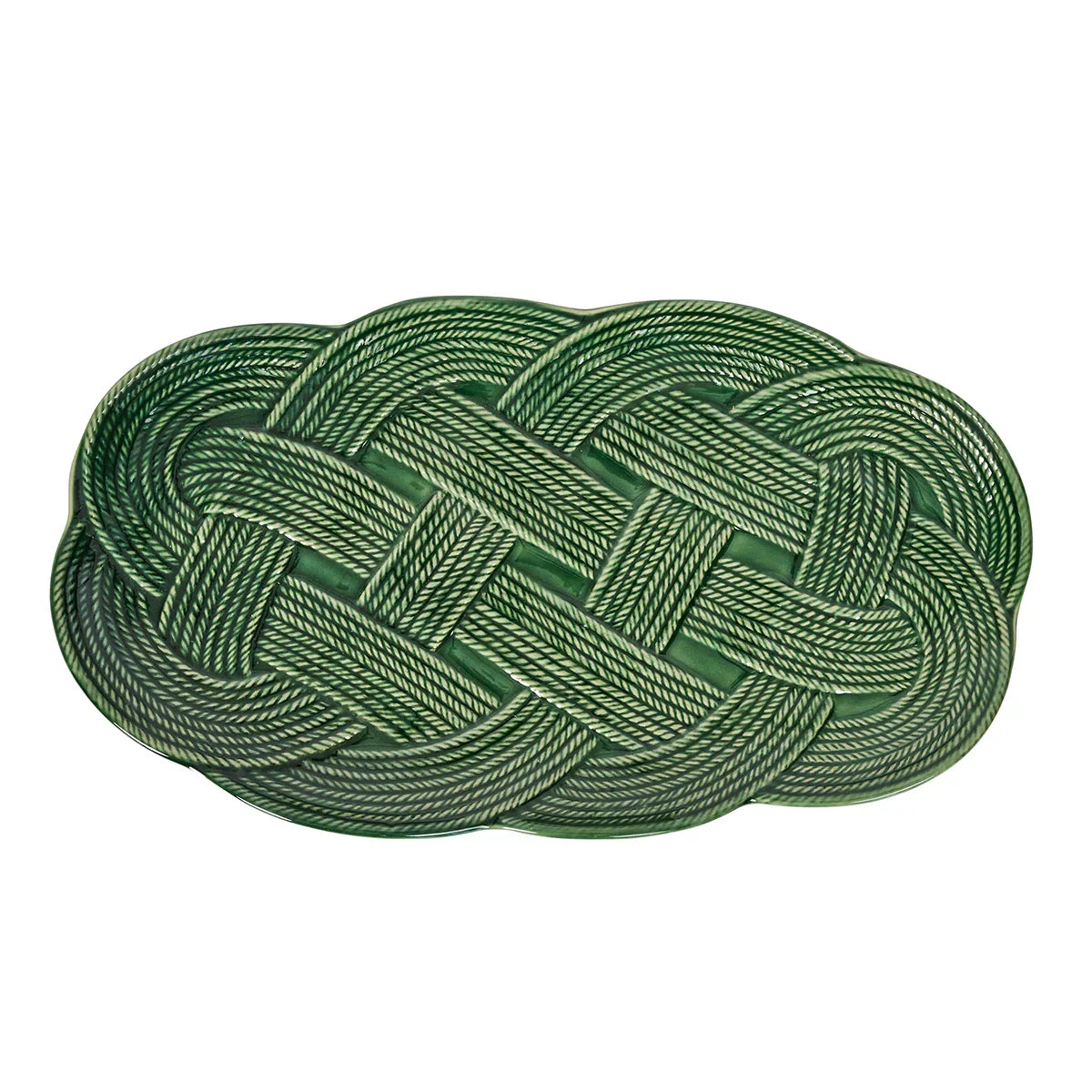 Juliska Le Panier Mystic Knot 15" Hostess Tray - Basil