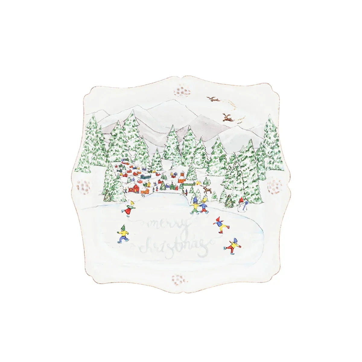 Juliska Berry & Thread North Pole 5.5" Trinket Tray