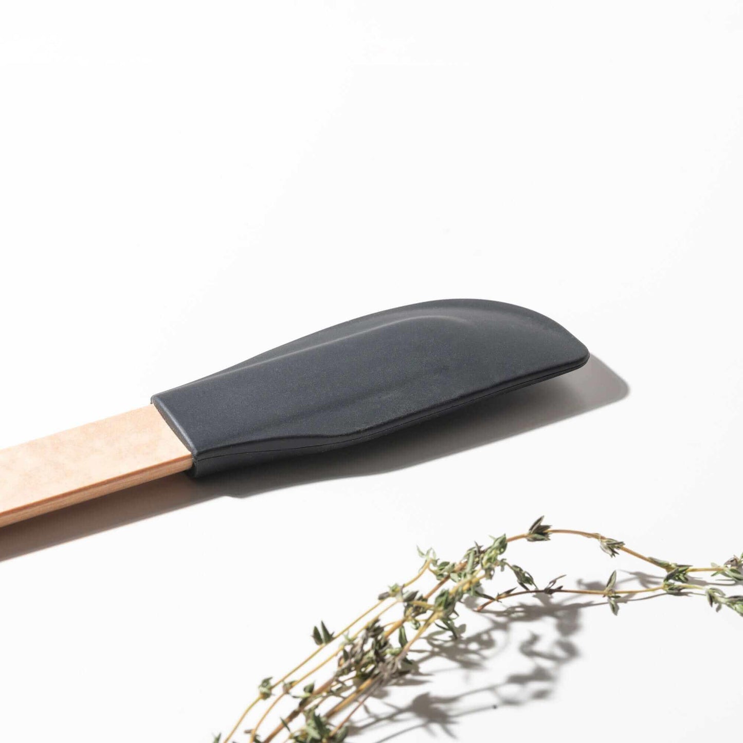 Epicurean Silicone Series Small Spatula - Natural/Black