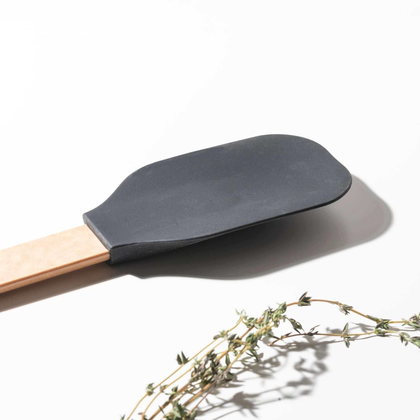 Epicurean Silicone Series Large Spoonula - Natural/Black