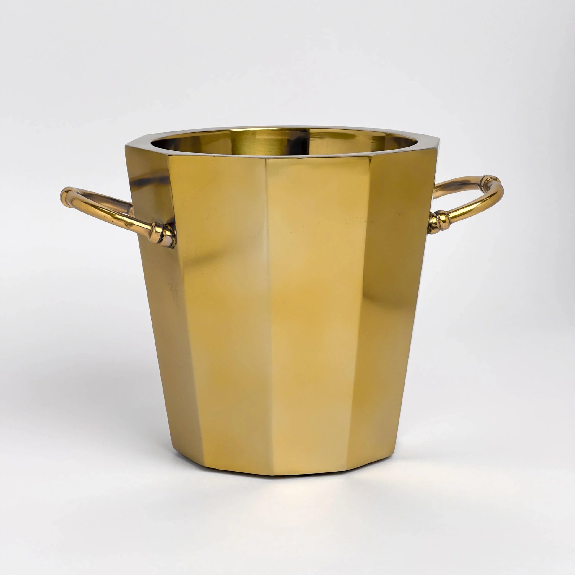 Gold Hex Ice Bucket - Marcel’s Culinary Experience