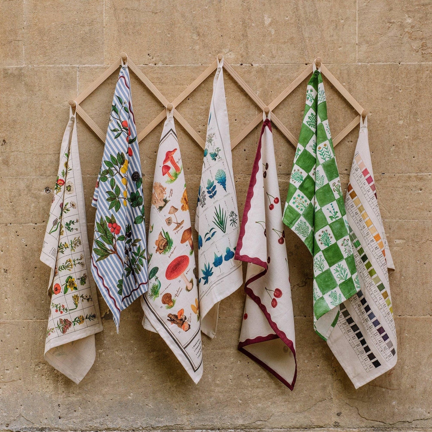 Festival of Fruits Organic Cotton Tea Towel