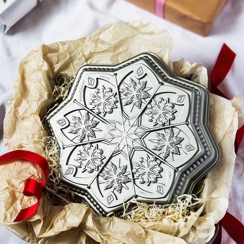 Nordic Ware Sweet Snowflakes Shortbread Pan - Marcel’s Culinary Experience