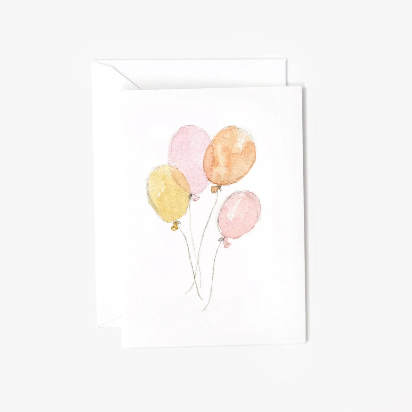 Pink balloons mini notecard - Marcel’s Culinary Experience