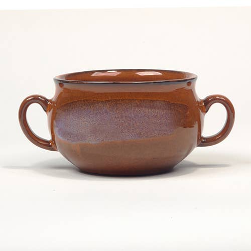 Reactive Glaze Soup Crocks 24 oz. Set of 4 Assorted