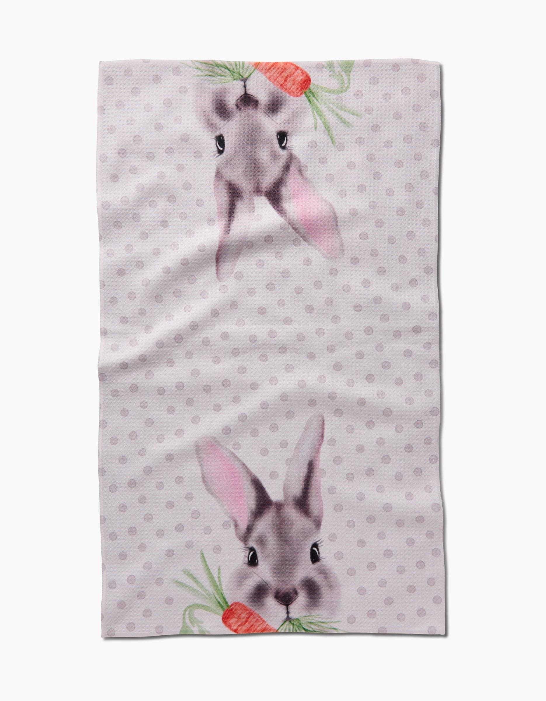 Geometry Polka Dot Bunny Tea Towel - Marcel’s Culinary Experience