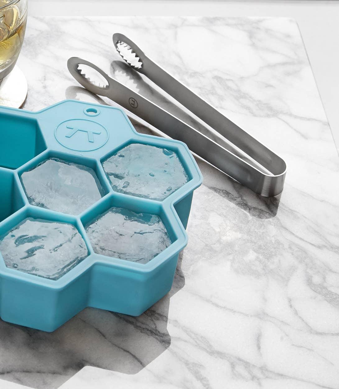 Stainless Steel Ice Tongs, 8" - Marcel’s Culinary Experience