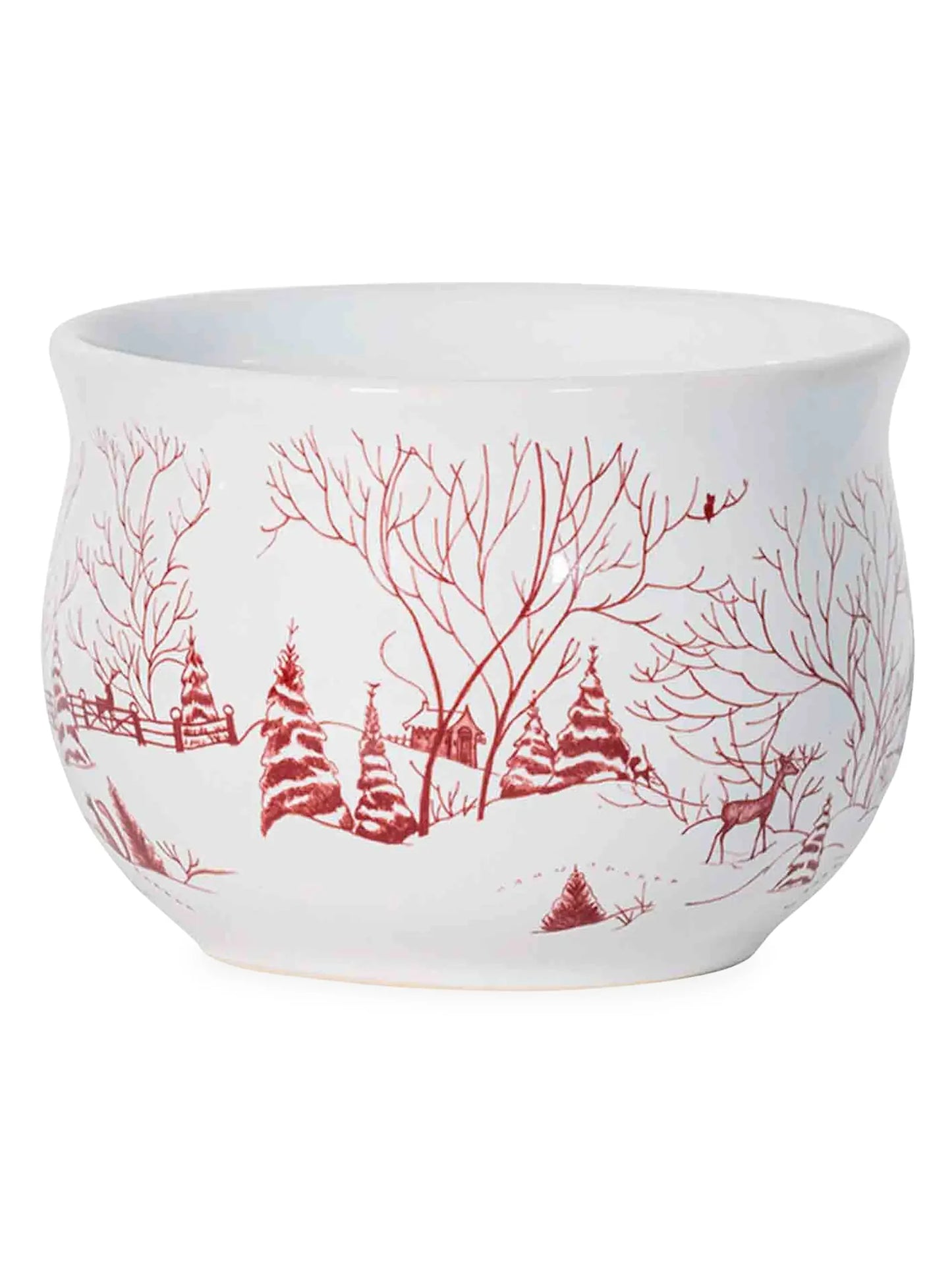 Juliska Country Estate Winter Frolic Comfort Bowl - Ruby