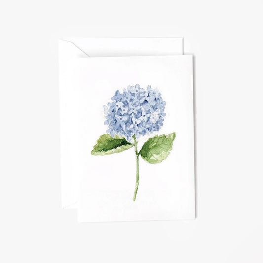 Hydrangea stem mini notecard - Marcel’s Culinary Experience