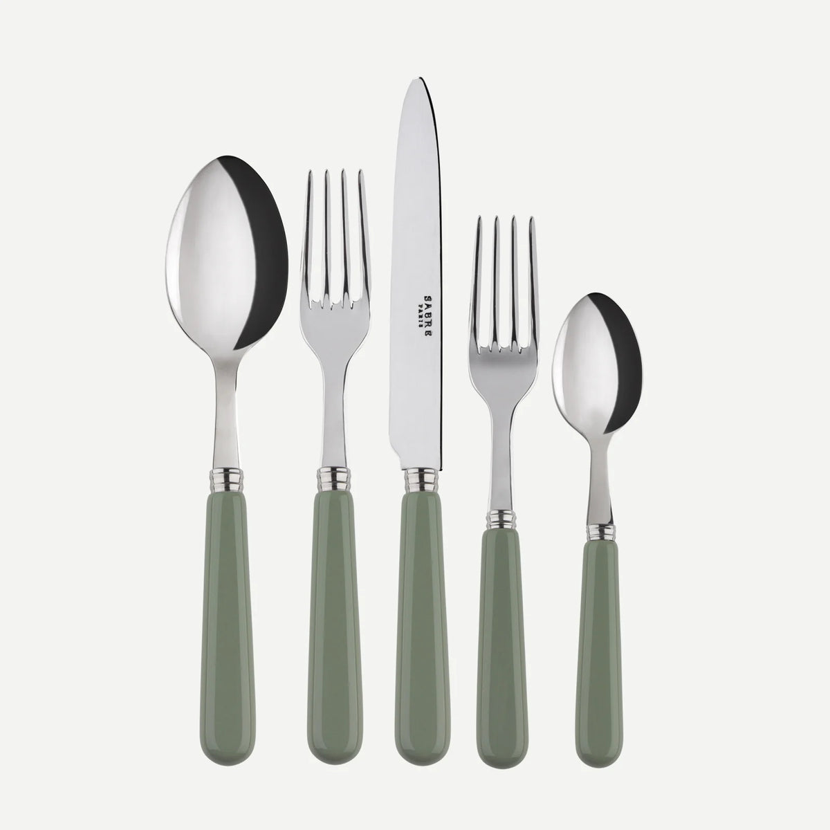 Sabre Pop Unis Asparagus 5-Piece Place Setting