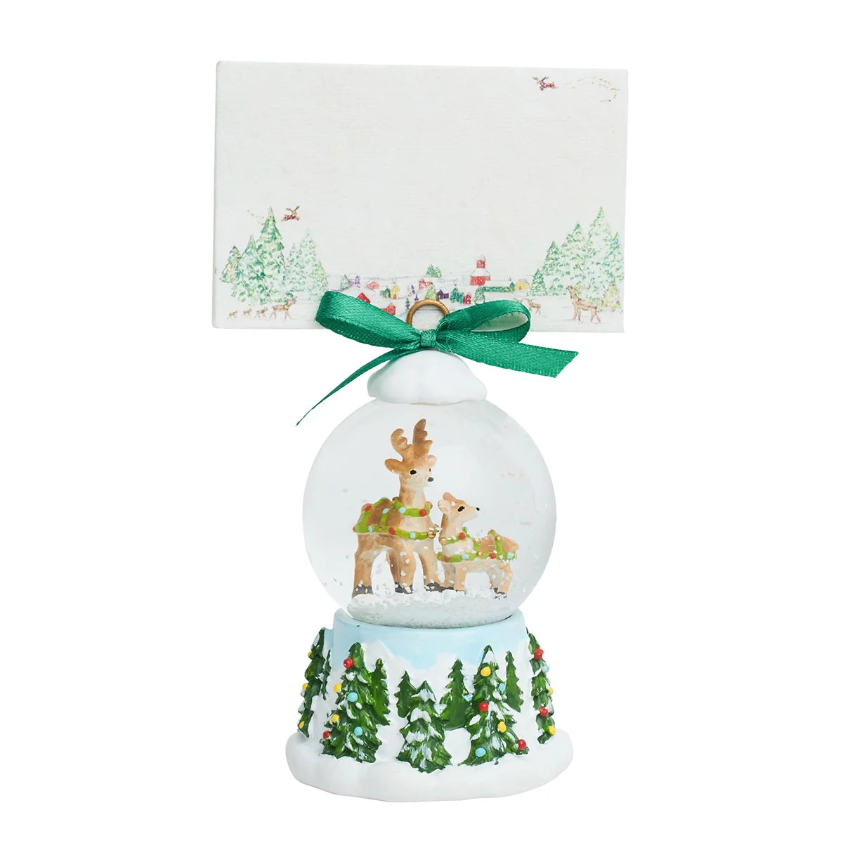 Juliska Berry & Thread North Pole Snow Globe Place Card Holders