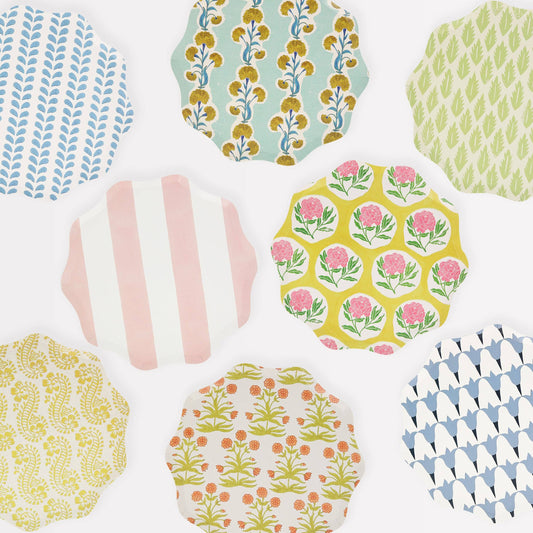 Meri Meri x Molly Mahon Side Plates - Pack of 8