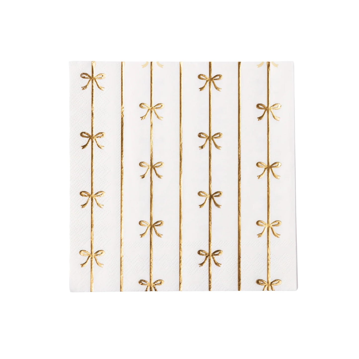 GOLD SIGNATURE BOW LARGE NAPKINS - Marcel’s Culinary Experience