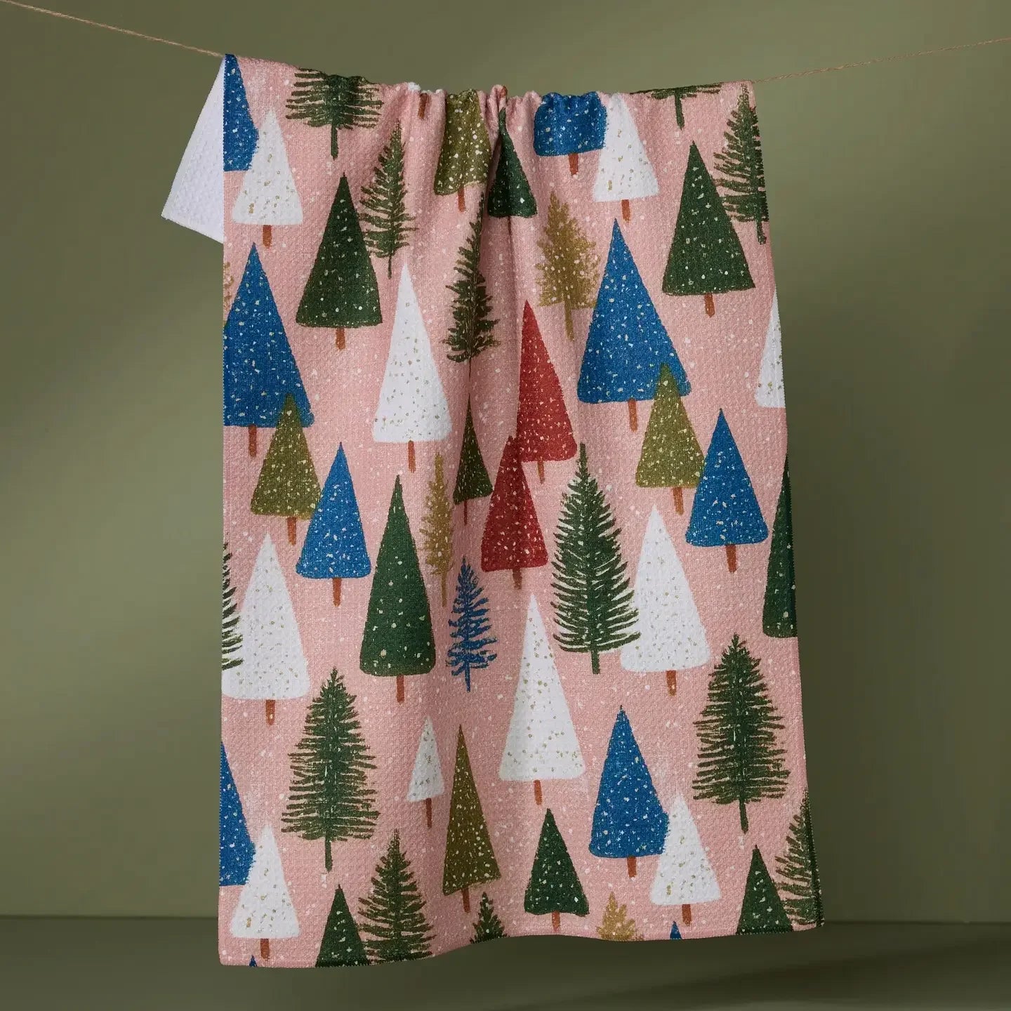 Geometry Snowdrift Pines Tea Towel - Marcel’s Culinary Experience