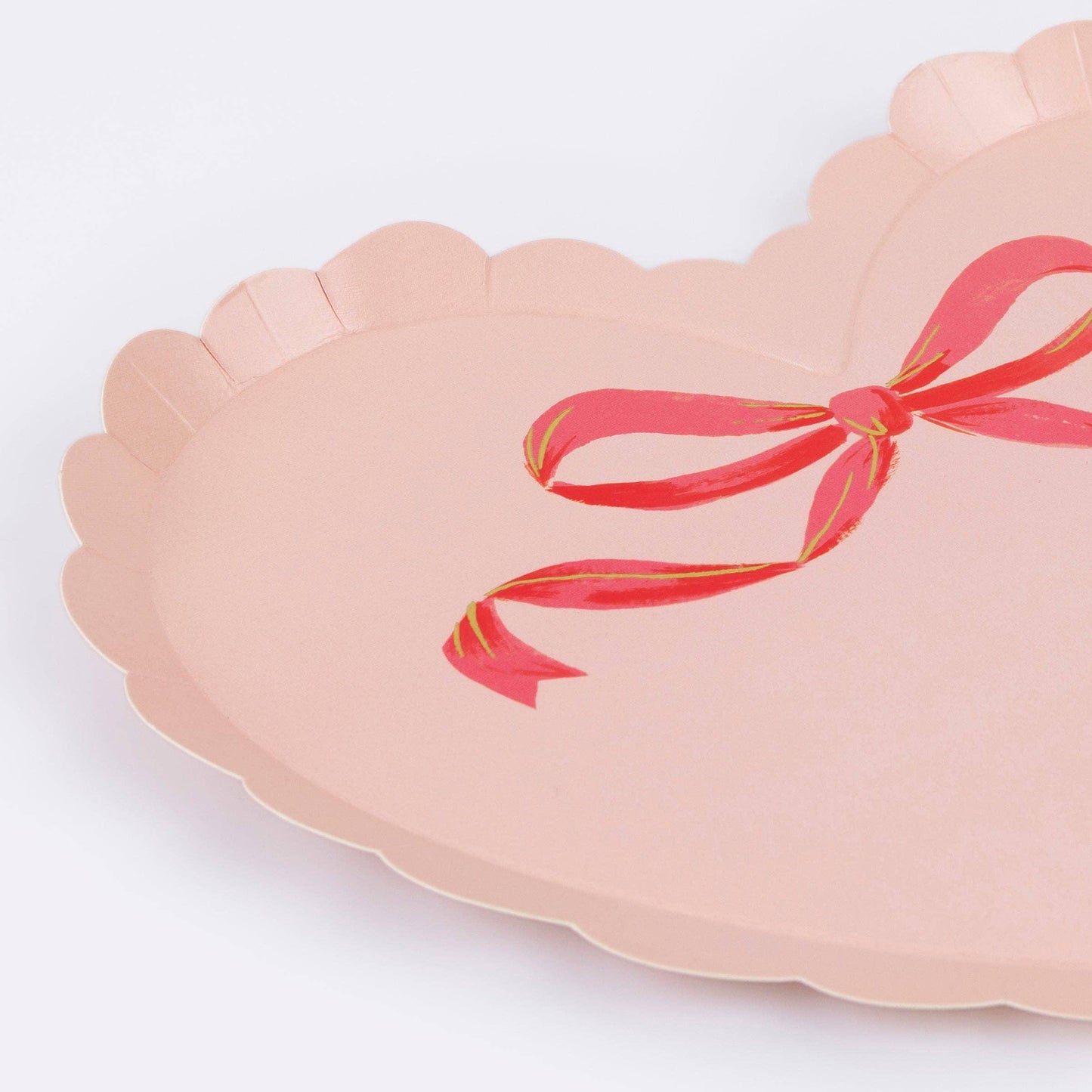 Meri Meri Coquette Heart Plates