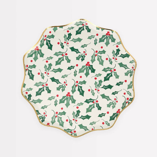 Holly Pattern Side Plates - Marcel’s Culinary Experience