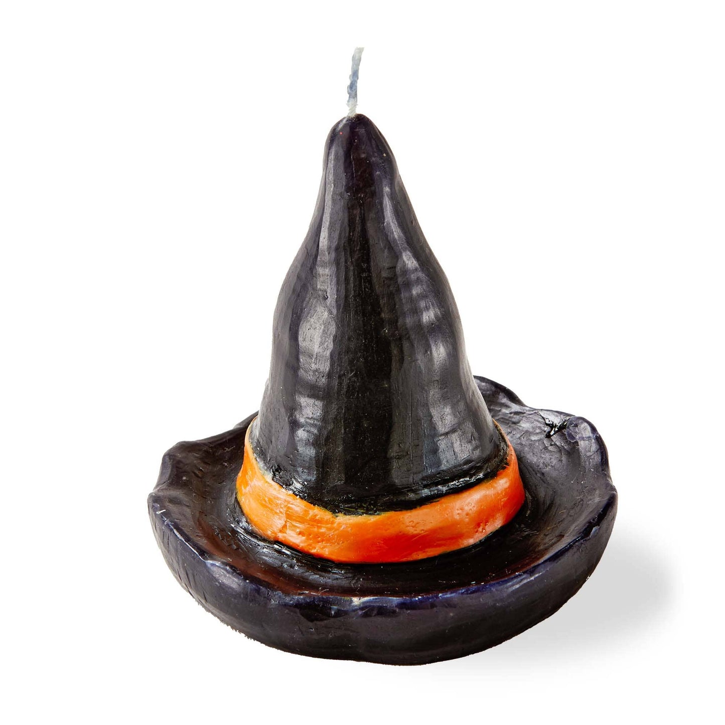 Witch Hat Candle Black Paraffin Wax Halloween