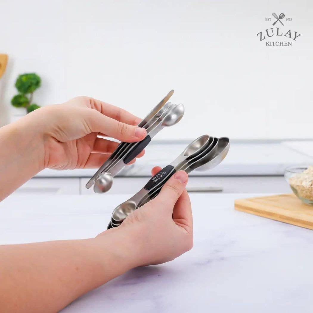 Stackable Magnetic Spoons Set of 8