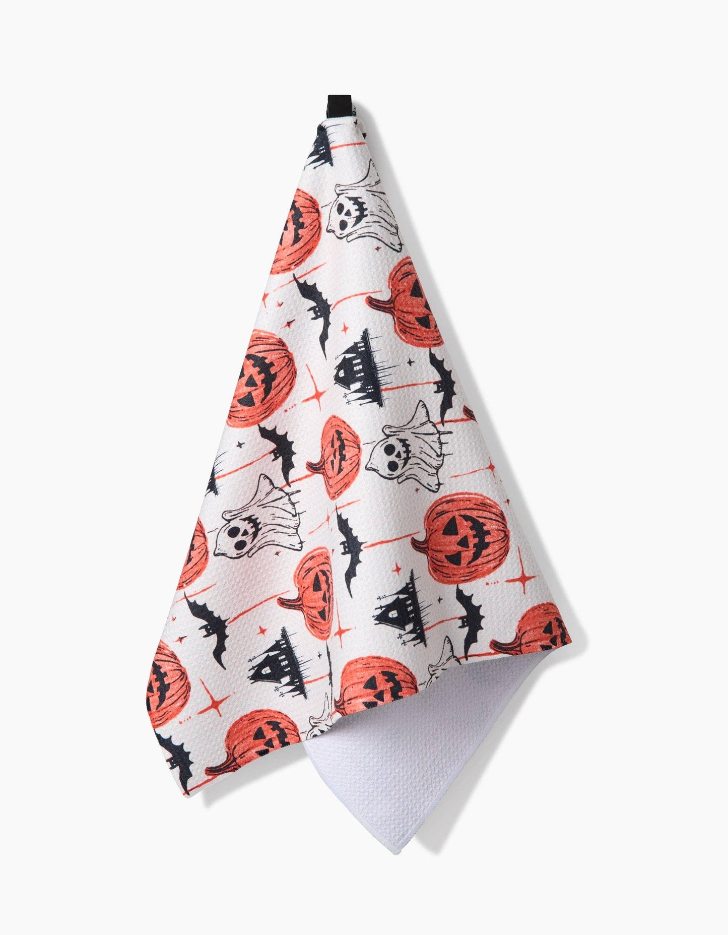 Geometry Halloween Is Here Tea Towel - Marcel’s Culinary Experience