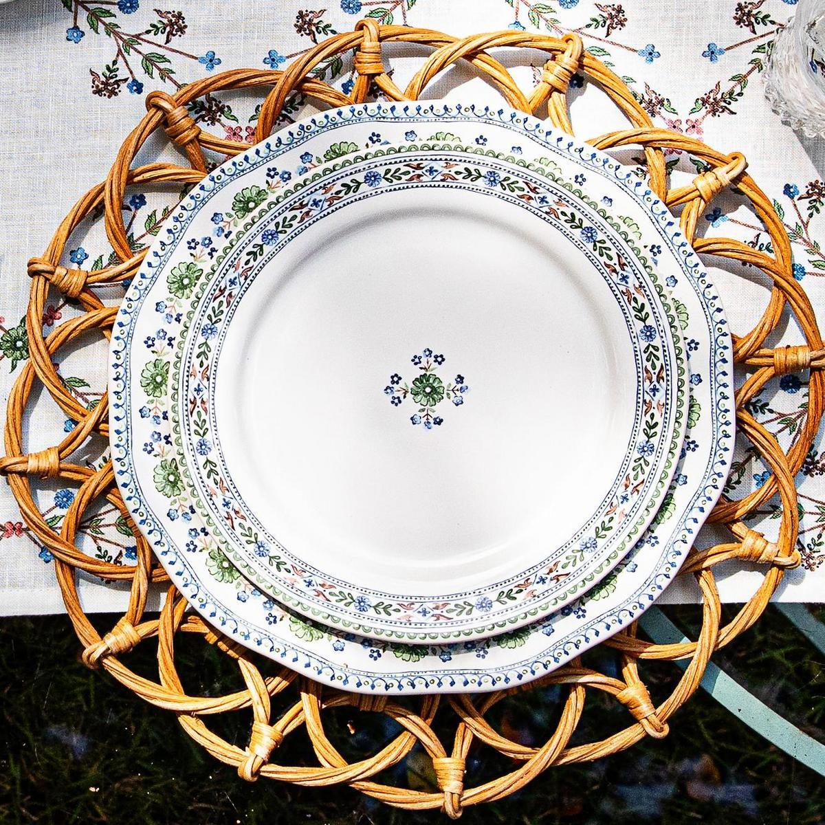 Juliska Villa Seville Dessert/Salad Plate-Chambray