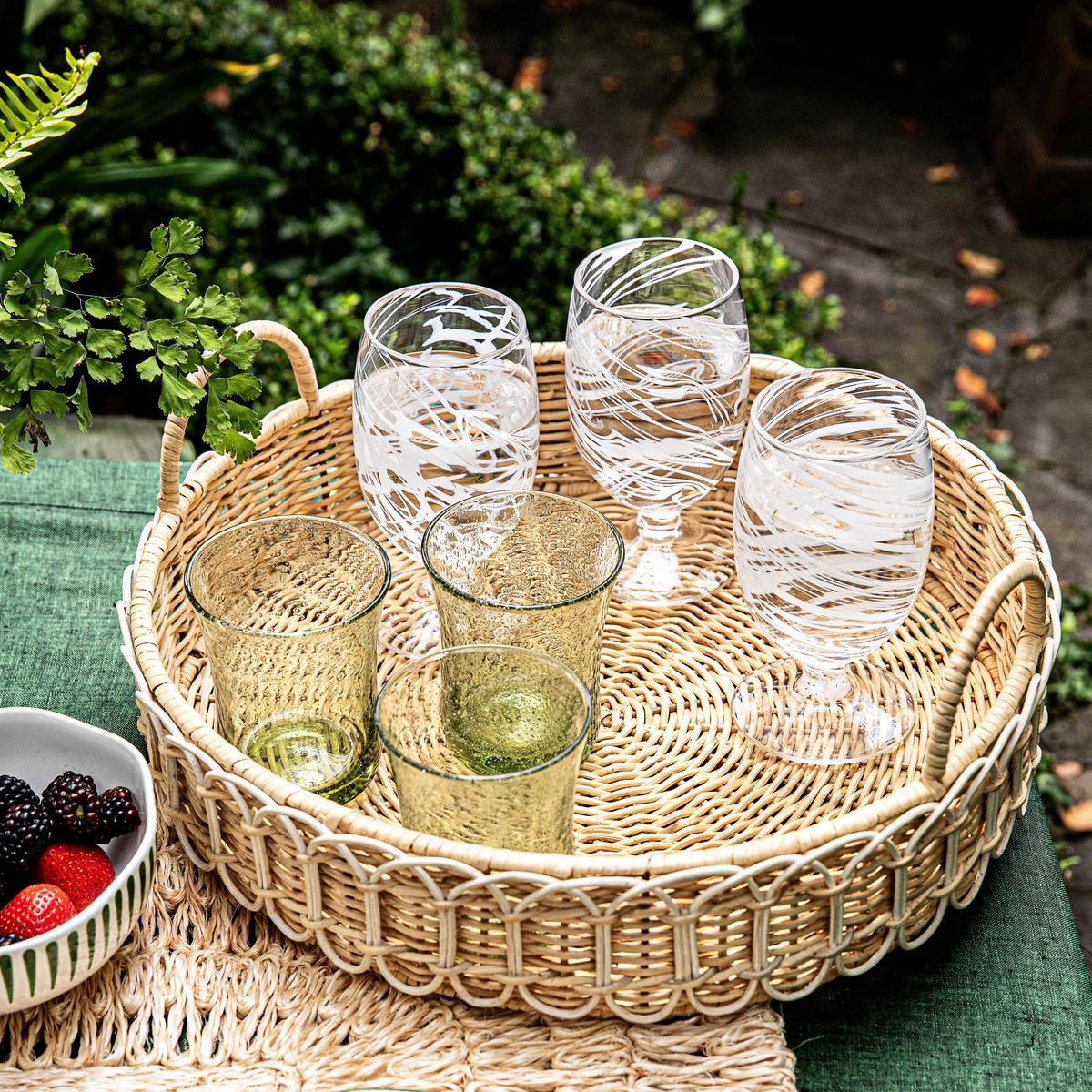 Juliska Provence Goblet - Basil