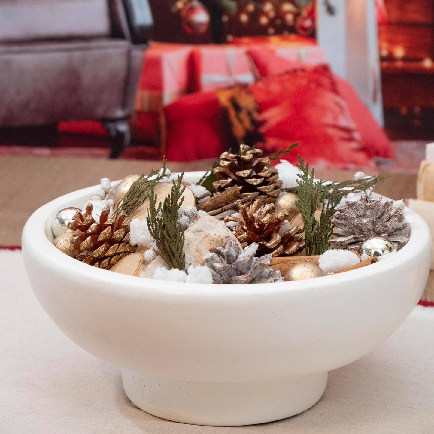 Frosted Pinecone Fragrance Potpourri Bag