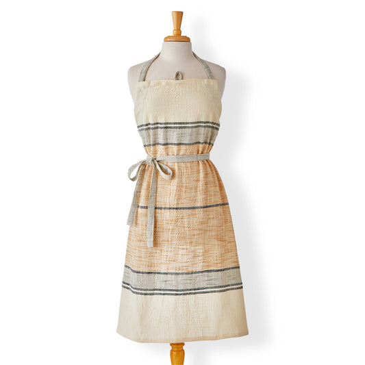Wilson Striped Cotton Apron