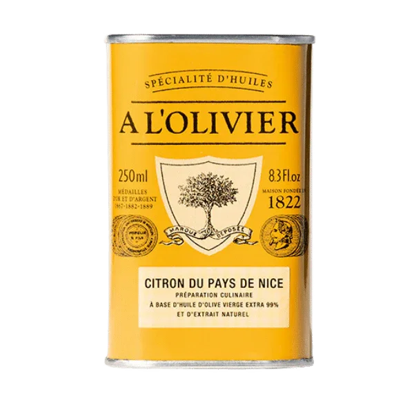 A l'Olivier Lemon From Nice Olive Oil 8.4oz - Marcel’s Culinary Experience