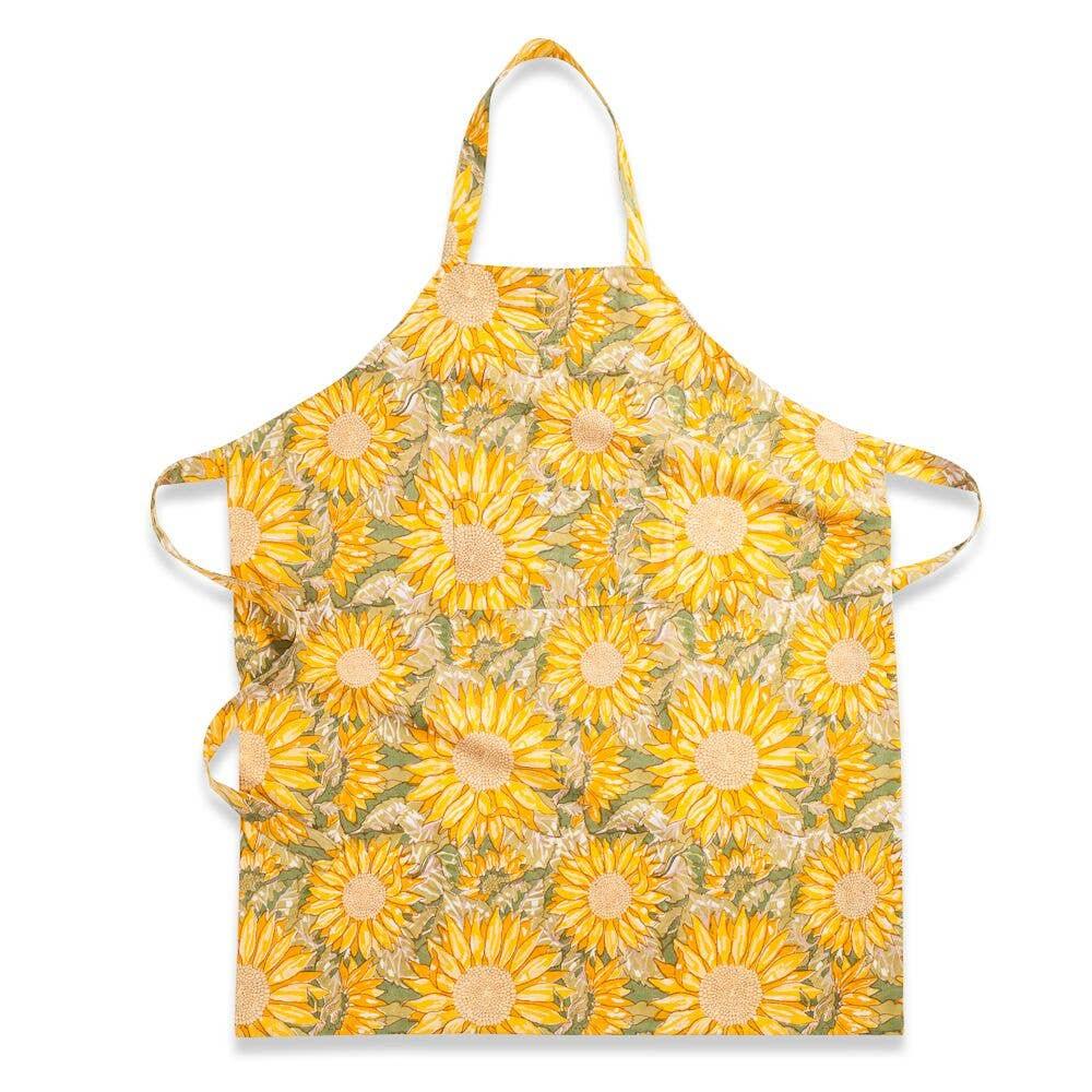 Couleur Nature Sunflower Yellow & Green | Apron - Marcel’s Culinary Experience