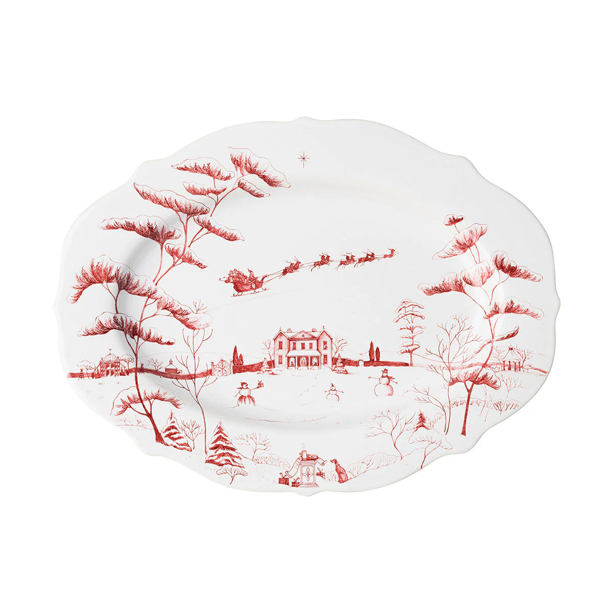 Juliska Country Estate Winter Frolic 15" Platter - Marcel’s Culinary Experience